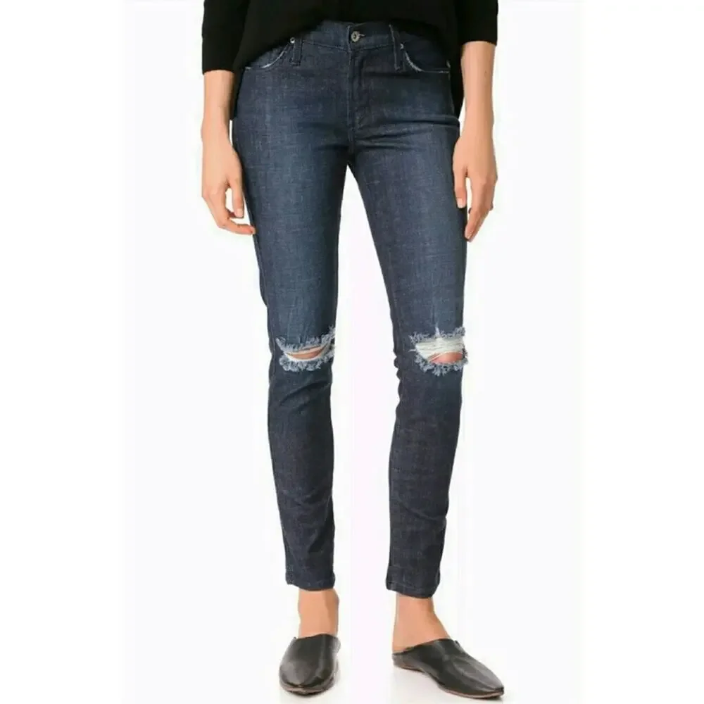 James Jeans Twiggy Skinny Jeans in Carbon 25 EUC